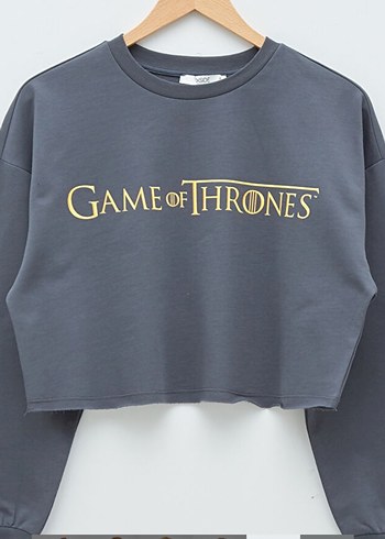 Game of Thrones Baskılı Kadın Sweatshirt - Görsel 2