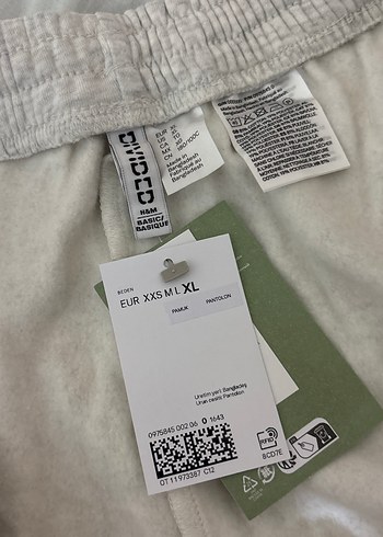 xl Beden H&M Gri Rahat Kesim Kadın Eşofman Altı