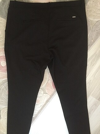 48 Beden siyah Renk Siyah kumaş pantolon