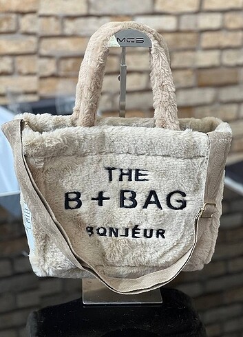 THE B-BAG PELUŞ KADIN KOL ÇANTASI 