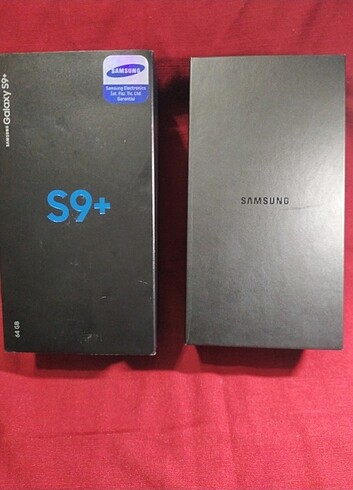 SAMSUNG S9+ ORJİNAL KUTUSU
