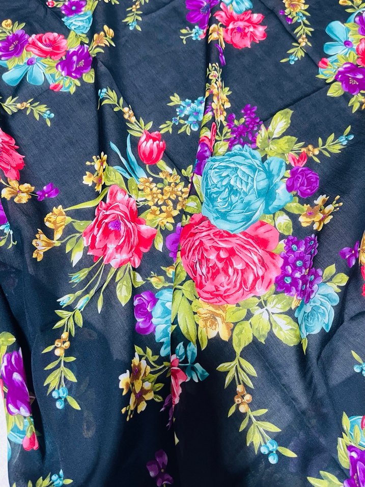 Renkli Fırfırlı Bohem Kadın Şal - Görsel 2