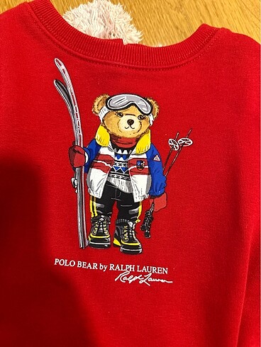 12-18 Ay Beden kırmızı Renk Ralph lauren elbise