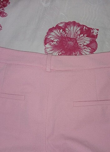 xs Beden pembe Renk zara pembe pantolon