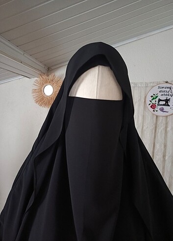 Diğer Gölgeli detaylı khimar sufle