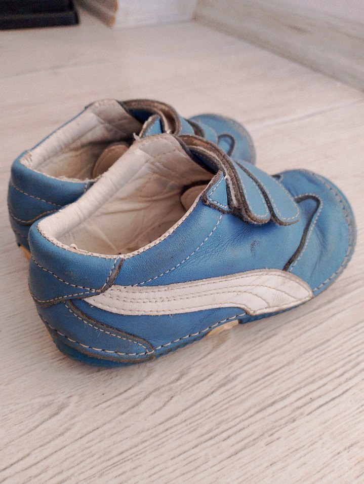 Hakiki Deri Erkek Bebek İlk Adım Ayakkabısı - Görsel 4