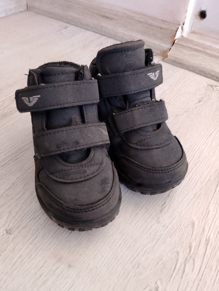 FLO Gri Erkek Çocuk Cırt Cırtlı Bot - Görsel 2