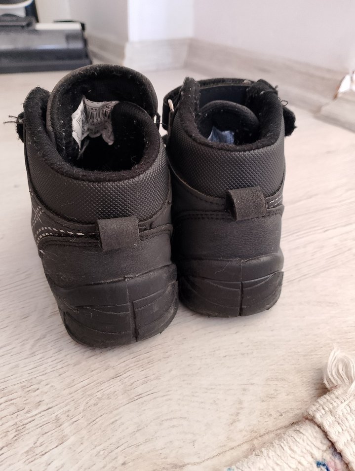 FLO Gri Erkek Çocuk Cırt Cırtlı Bot - Görsel 4