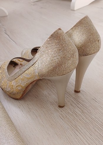 Abiye ayakkabı ve uyumlu canta - Görsel 7