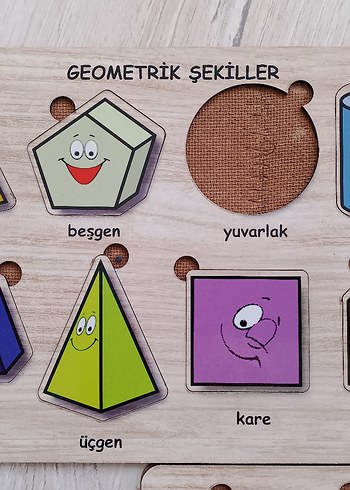 Üçlü Ahşap Eğitici Bultak - Görsel 3