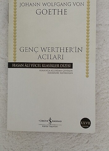 Genç werther'in acıları 