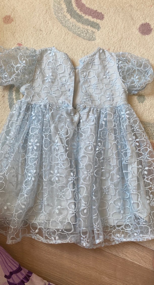 Dantel Desenli Elbise - Görsel 2