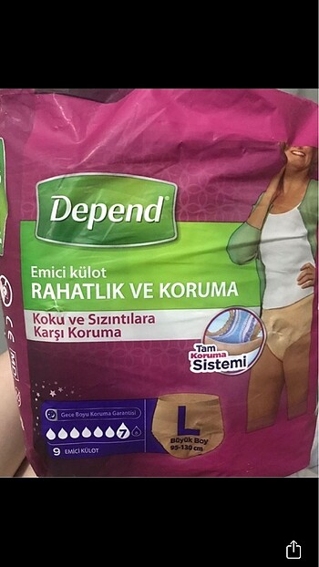 Depend Külot Bez