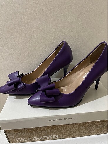 Diğer Canan Toprak Mor Stiletto