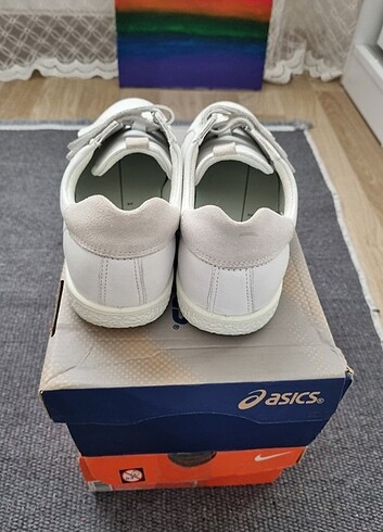 39 Beden beyaz Renk Ecco spor sneaker soft deri 