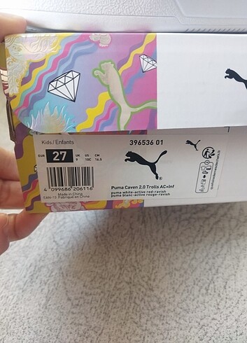 27 Beden beyaz Renk ? Puma Spor Ayakkabı?