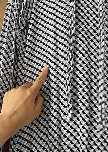 Gri Pilili Uzun Kadın Elbise - Görsel 5