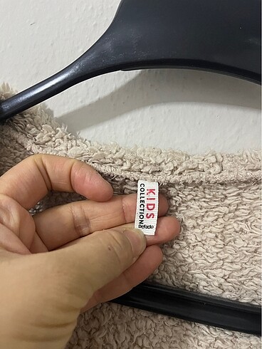 Defacto krem peluş hırka s m beden - Görsel 4