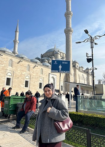 Bordo Deri Kadın Çanta Tokalı - Görsel 9