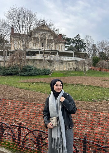 Gri elbise - Görsel 6