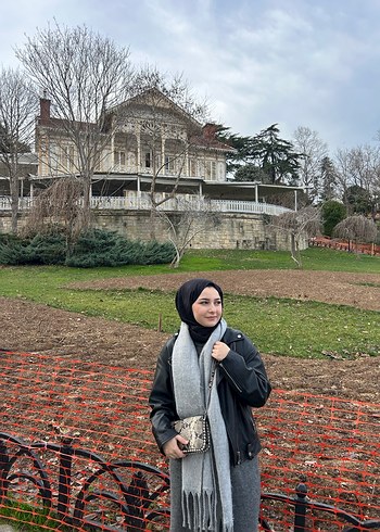 Gri elbise - Görsel 7