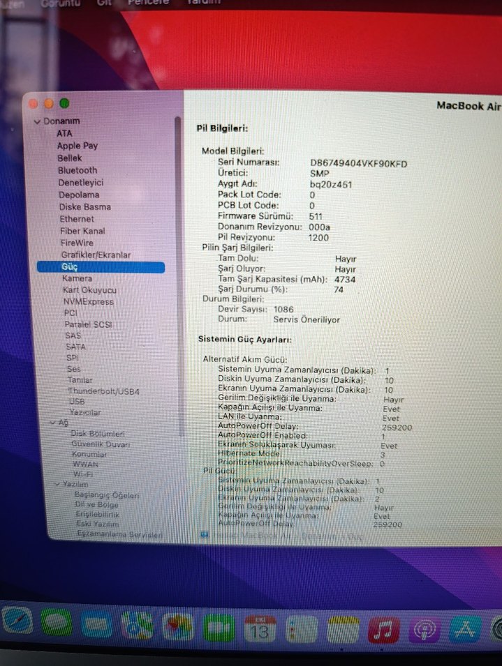 Gri MacBook Air2017 Laptop - Görsel 3