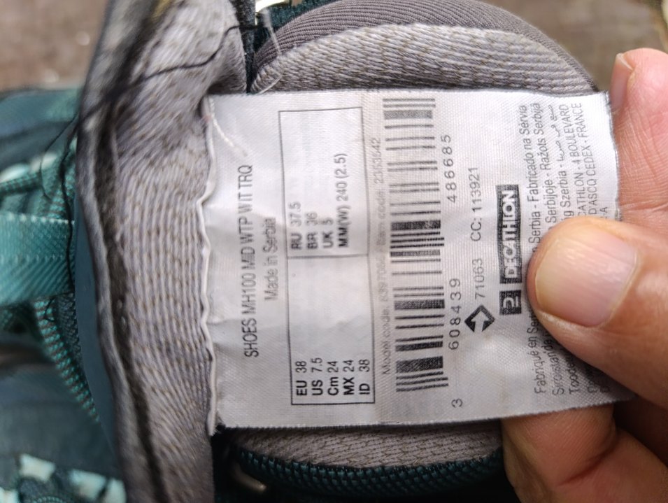 Decathlon -Quechua su geçirmez bot - Görsel 4