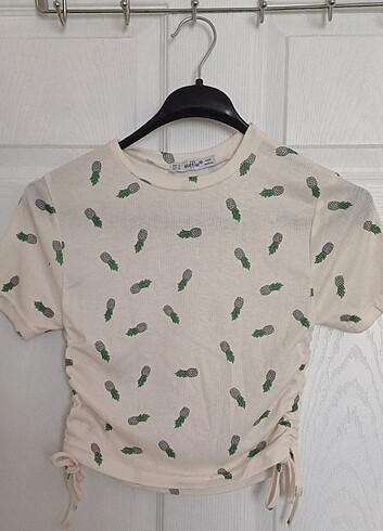 Ananas desenli crop
