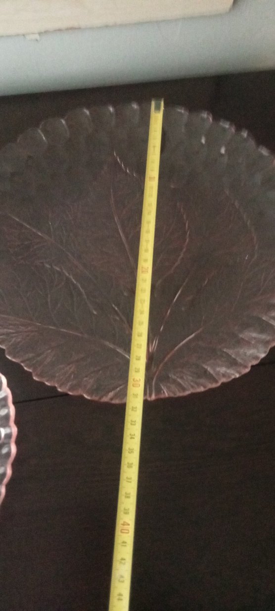 Pembe Cam Yemek ve Servis Tabağı Seti - Görsel 3