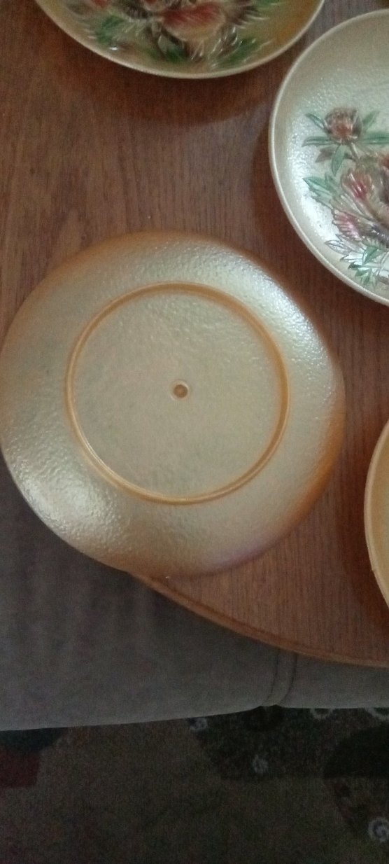 Bej Renkli Çiçek Desenli Yemek Tabağı Seti - Görsel 4