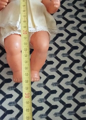 Beyaz ve Desenli Elbiseli Bebekler - Görsel 4