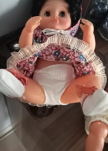 Beyaz ve Desenli Elbiseli Bebekler - Görsel 6