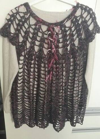 Elörgösü tunik - Görsel 7