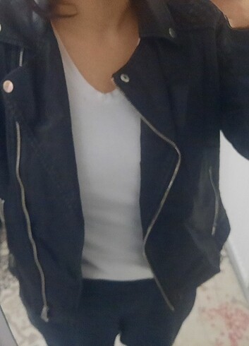 s Beden siyah Renk LCW DERI CEKET