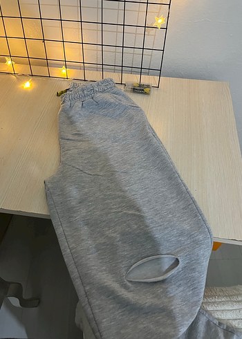 Gri Kadın Rahat Kesim Eşofman Altı - Görsel 2