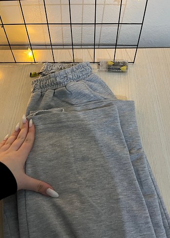 Gri Kadın Rahat Kesim Eşofman Altı - Görsel 3