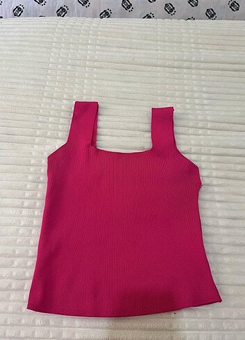 universal Beden pembe Renk Bershka Crop