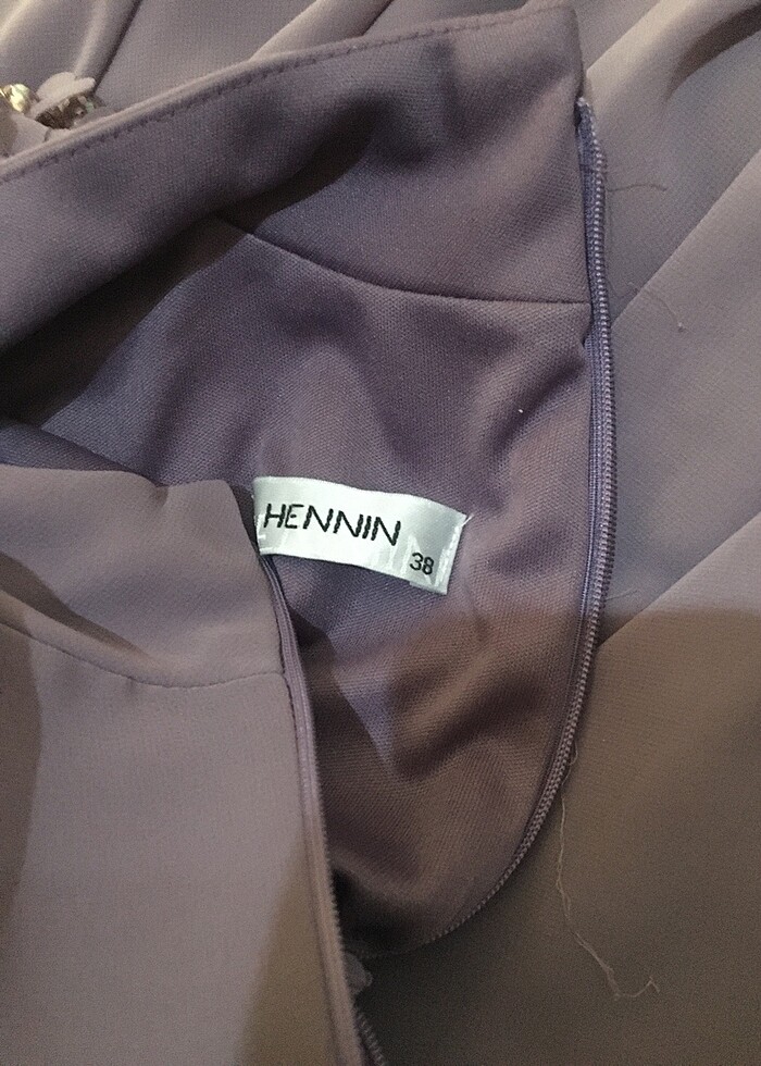 Lila abiye 38 beden - Görsel 5