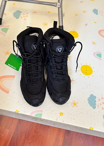 Siyah Erkek Spor Botları Velcro