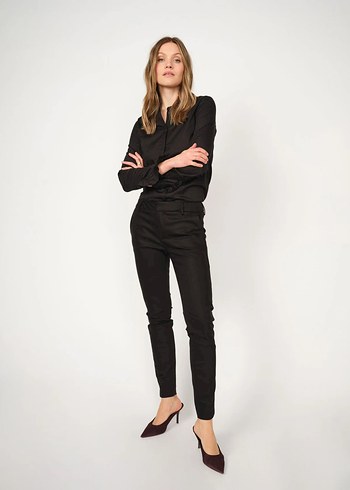 Siyah Kadın Skinny Pantolon