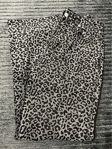 Zara Leopar desenli pantolon