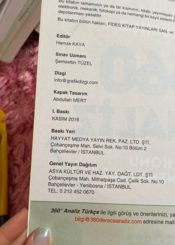 Türkçe 360 Analiz Konu Denemeleri - Görsel 2