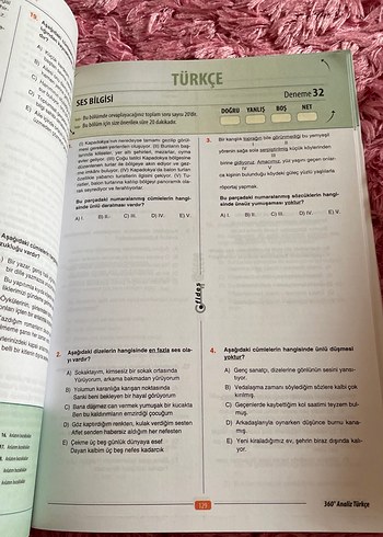 Türkçe 360 Analiz Konu Denemeleri - Görsel 3