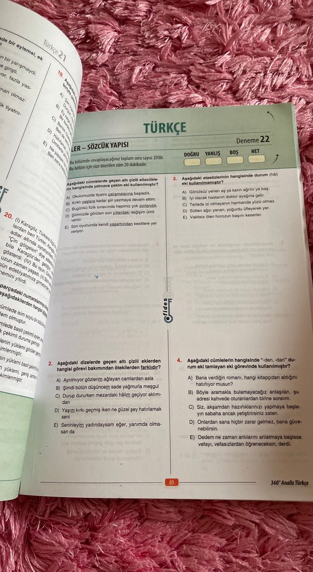 Türkçe 360 Analiz Konu Denemeleri - Görsel 4