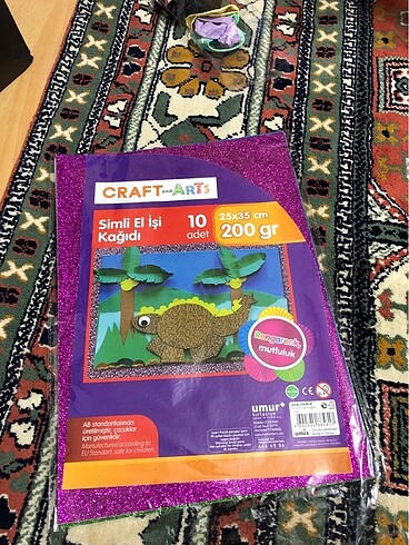 Simli el işi kağıdı.
