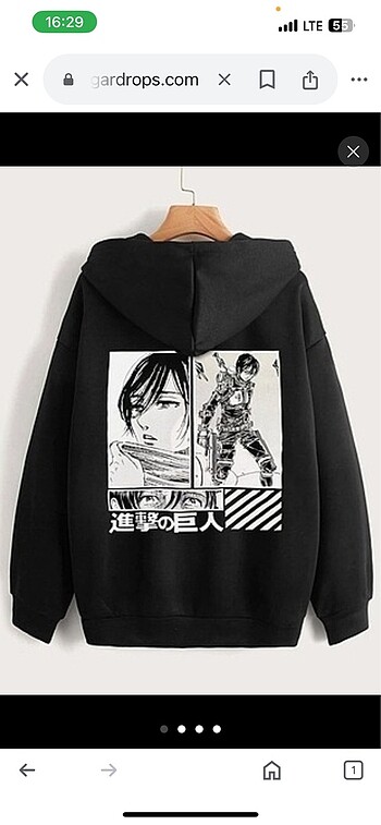 anime attack on titan mikasa hırka ceket y2k vintage