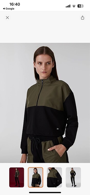 Loft regular kadın sweatshirt
