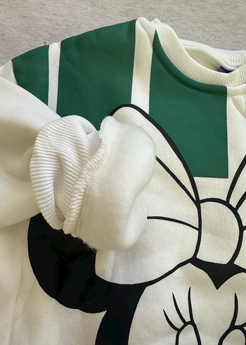 Kız Çocuk Minnie Baskılı Rahat Eşofman Takımı - Görsel 3