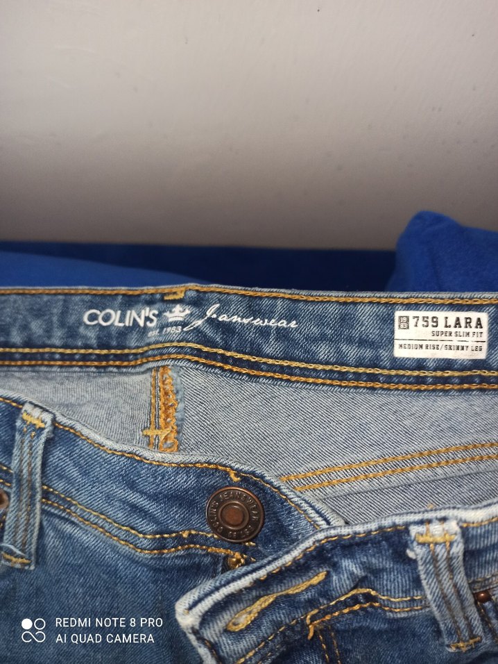 dar paça mavi renk - Görsel 2