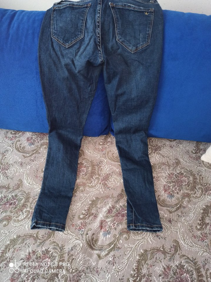 dar paça mavi renk - Görsel 4